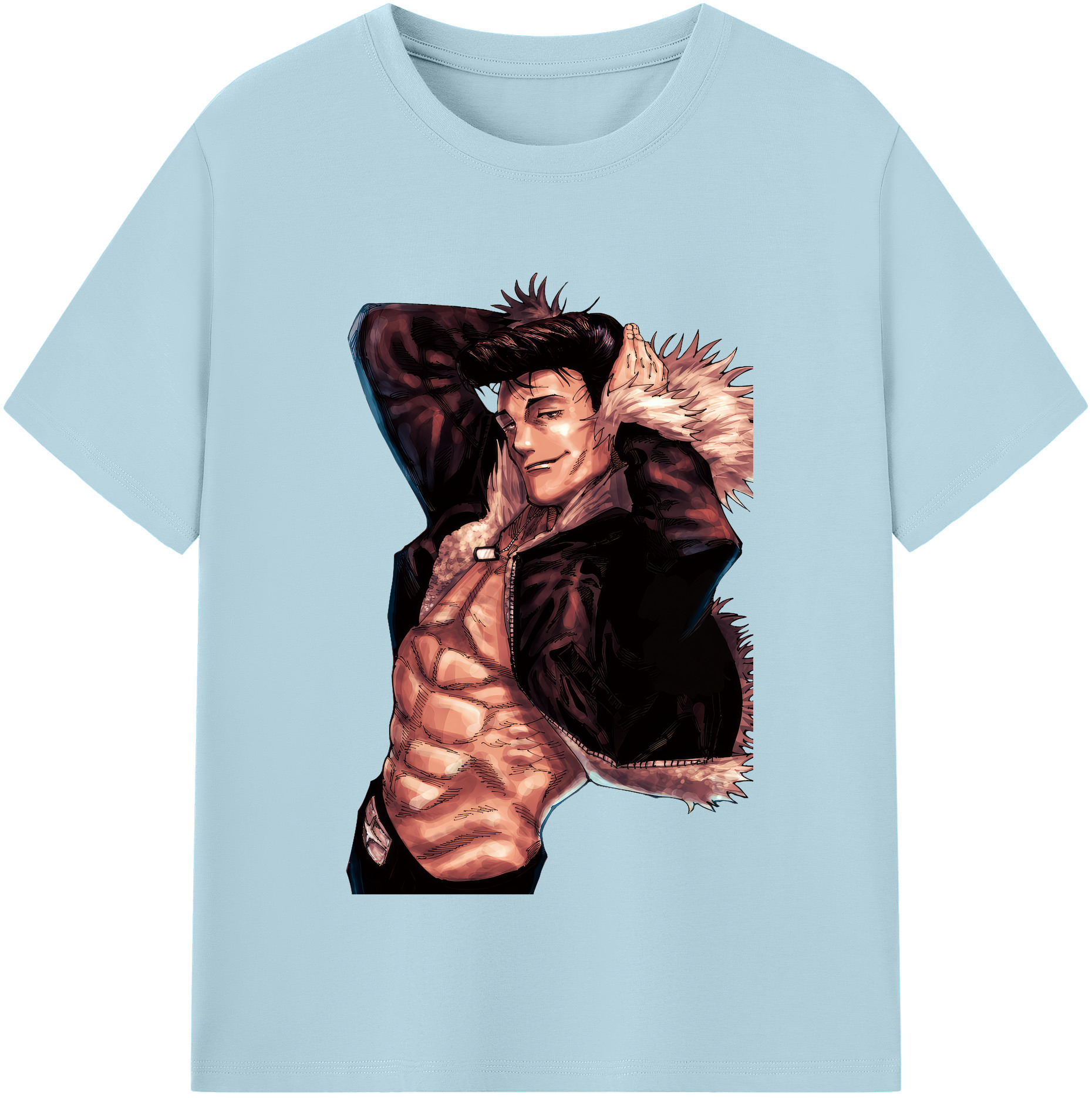 （画像用） 呪術廻戦 Jujutsu Kaisen 綿100％半袖Tシャツ（フロントプリント）